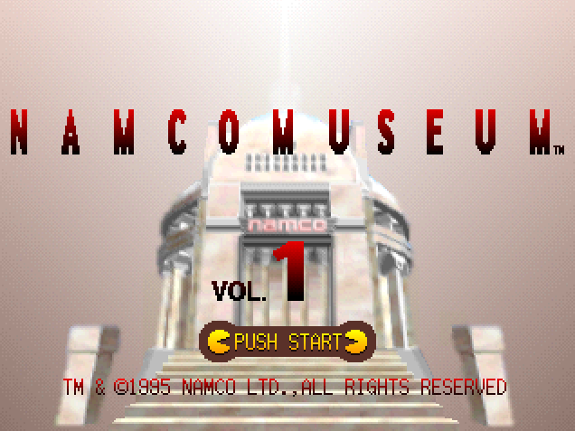  Namco - 남코 뮤지엄 Vol. 1 북미판 Namco Museum Vol. 1 USA (플레이 스테이션 - PS - iso 다운로드)