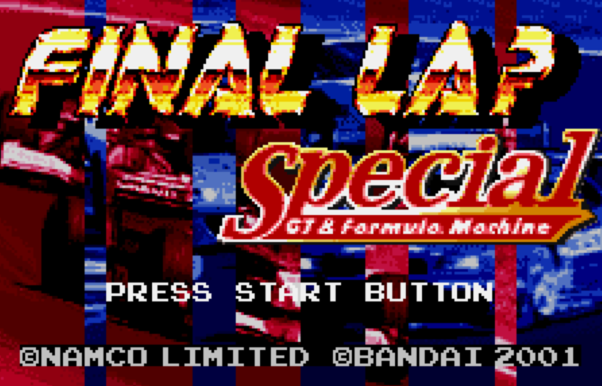  (남코) 파이널 랩 스페셜 GT & Formula Machine - ファイナルラップスペシャル GT & Formula Machine Final Lap Special GT & Formula Machine (원더스완 컬러 ワンダースワンカラー Wonder Swan Color - 롬파일 다운로드)