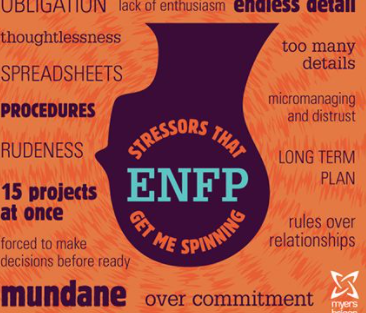 ENFP는 이별 후 금방 원래 컨디션으로 돌아옵니다.