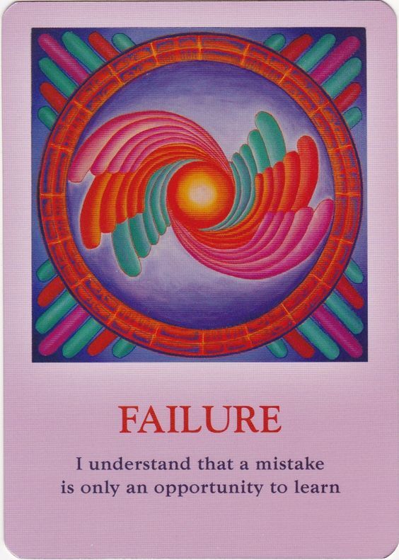 The Soul&#39;s Journey Lesson Cards Failure