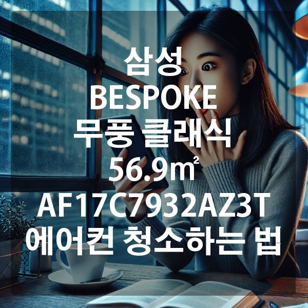 삼성 BESPOKE 무풍 클래식 56.9㎡ AF17C7932AZ3T 에어컨 청소하는 법