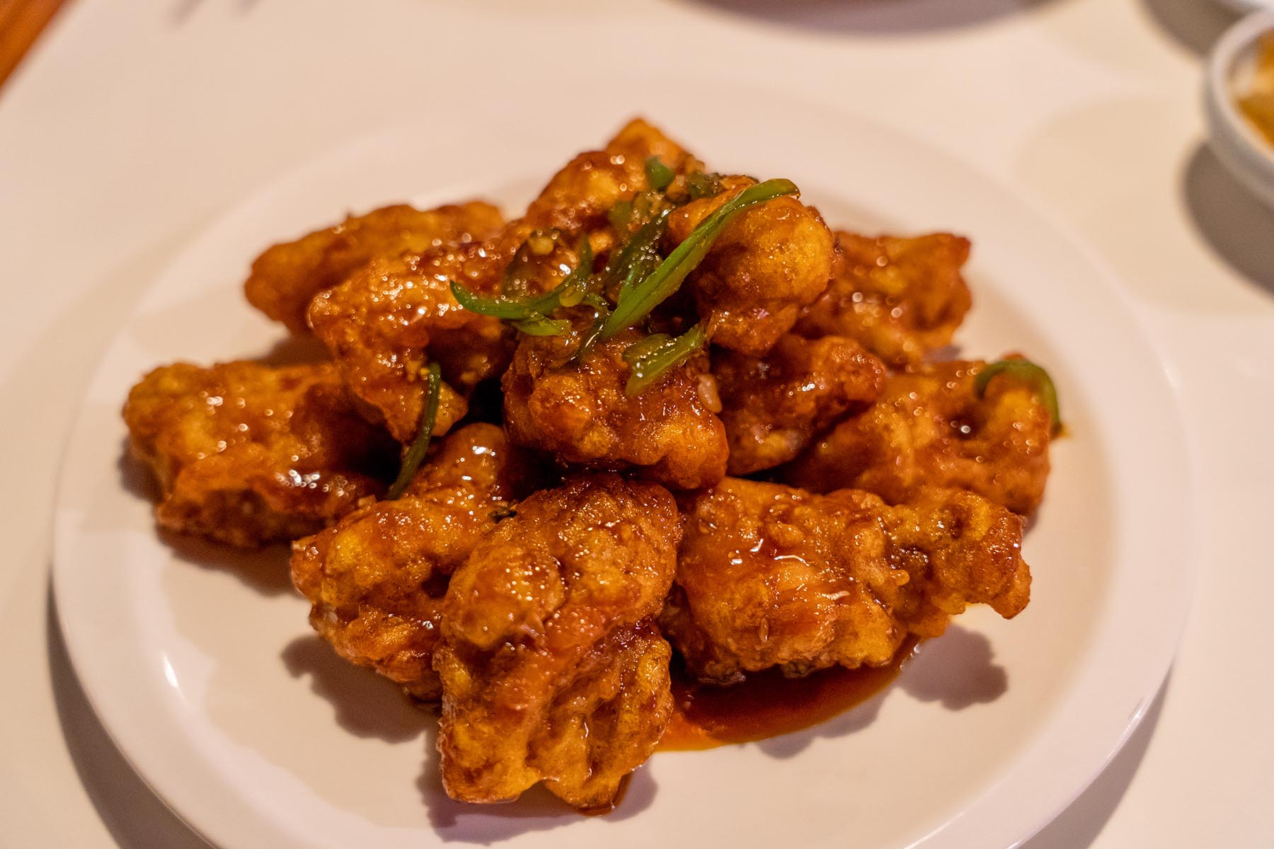 제주 중문 맛집 - 중국 가정식 요리 길리추팡 - 메뉴 깐풍기
