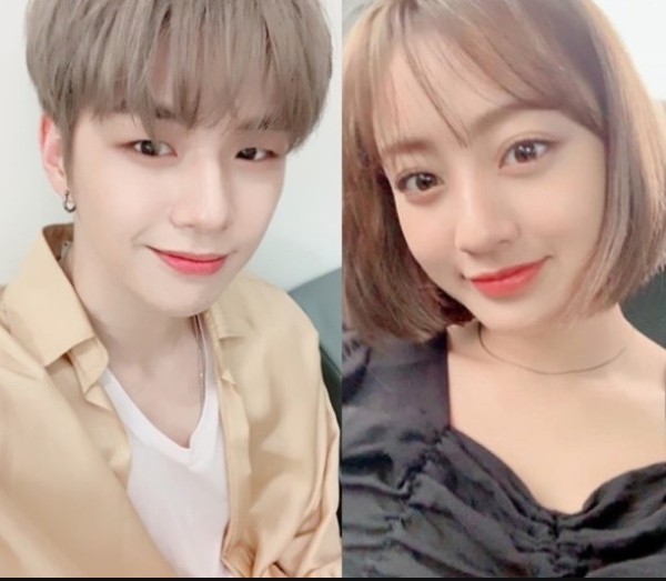  트와이스 지효 강다니엘 결별 나이