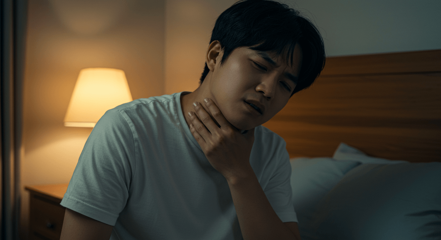 목이 칼칼? 인후통 초기 증상 놓치지 말고, 24시간 안에 통증 잡는 완벽 가이드