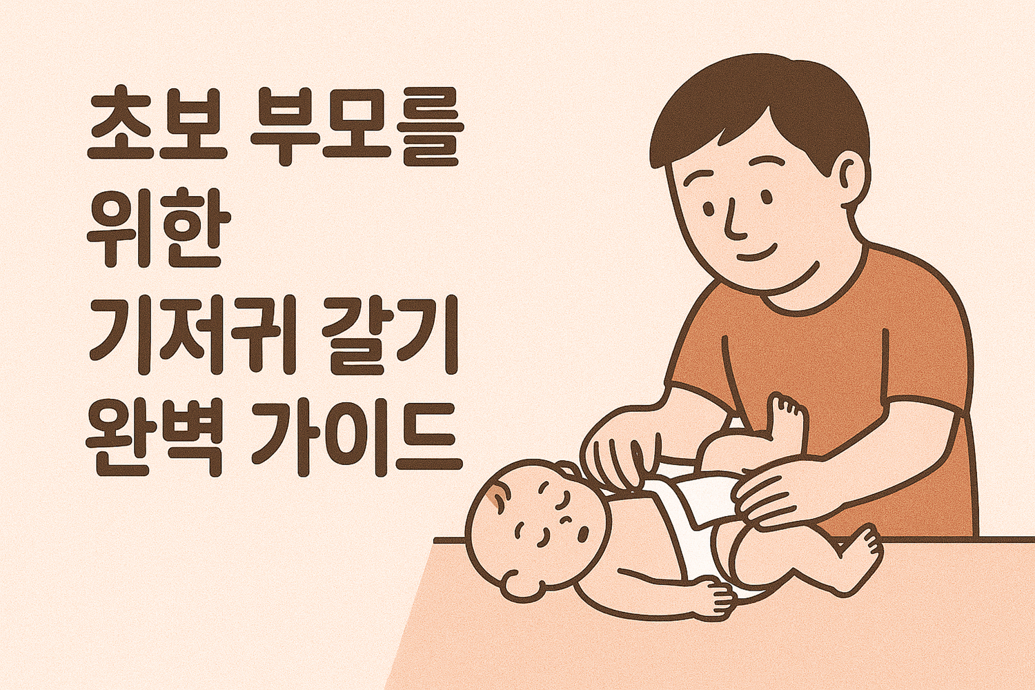 초보 부모를 위한 기저귀 갈기 완벽 가이드