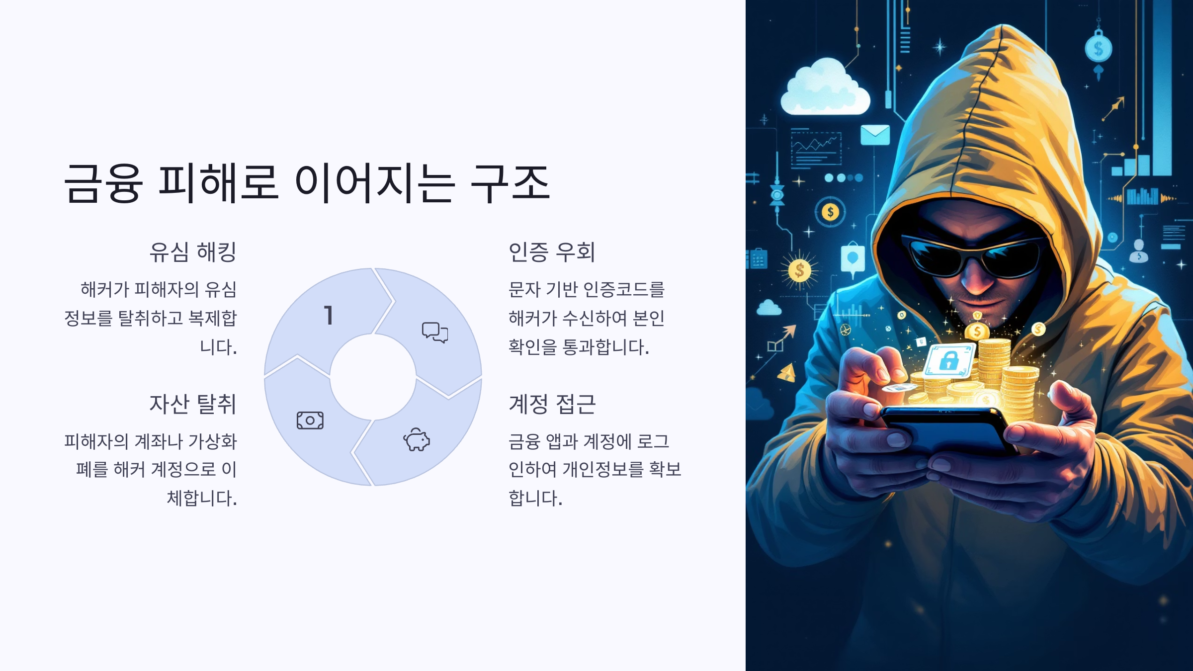 금융 피해로 이어지는 구조 - 문자 인증이 가진 맹점