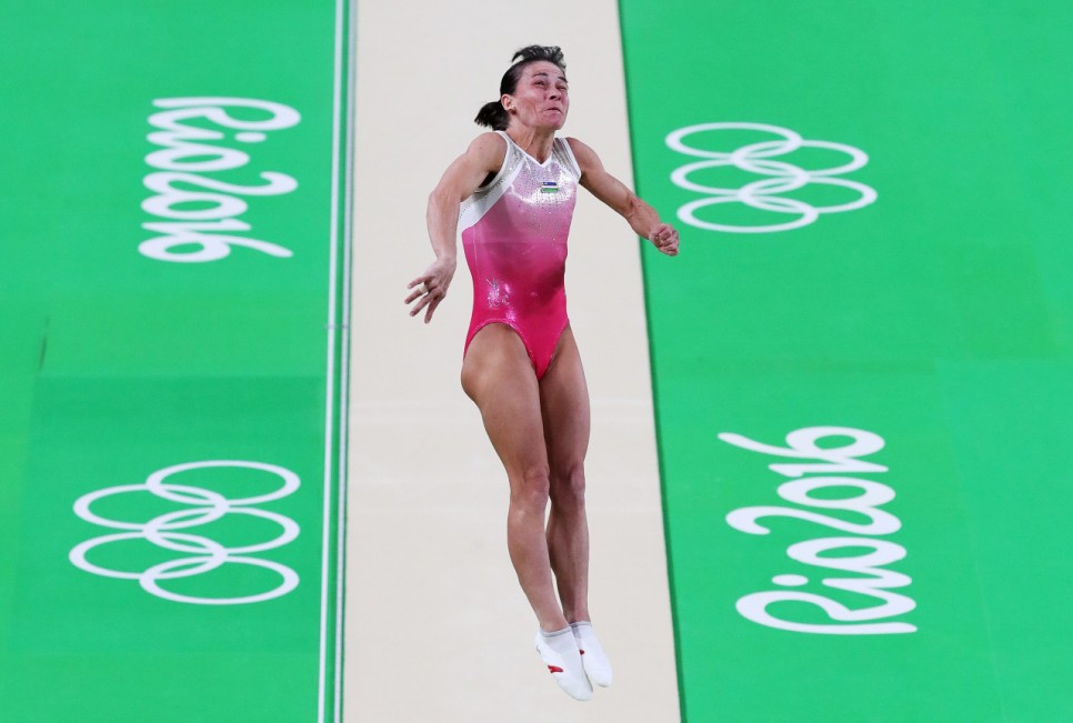 '8회 연속 올림픽'...Chusovitina, 46, 은퇴한 체조선수 1975년생 3