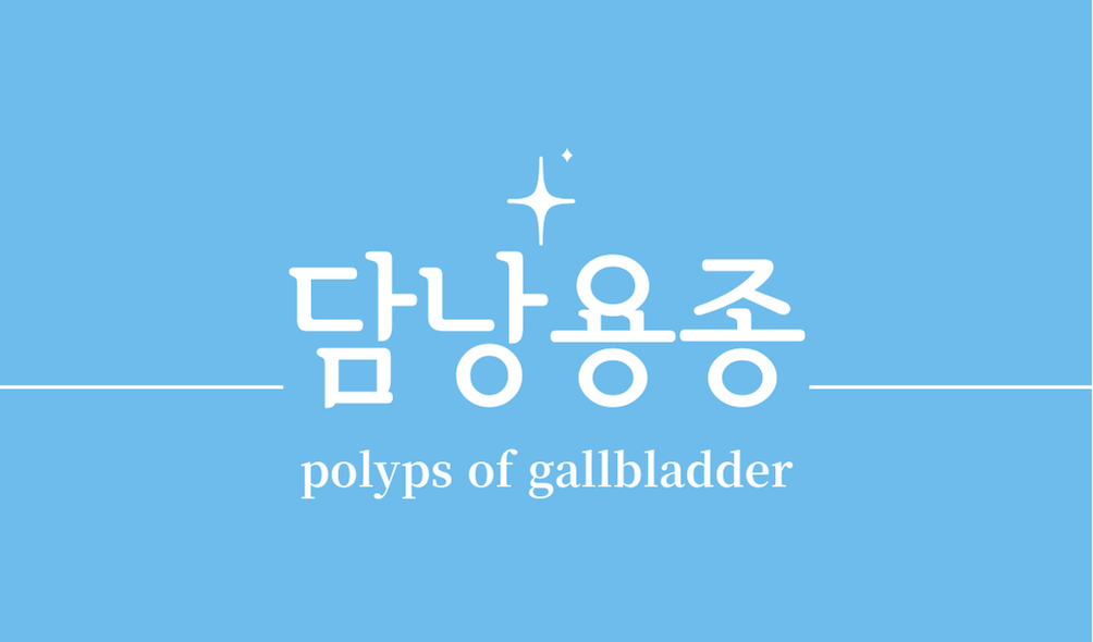 '담낭용종(polyps of gallbladder)'