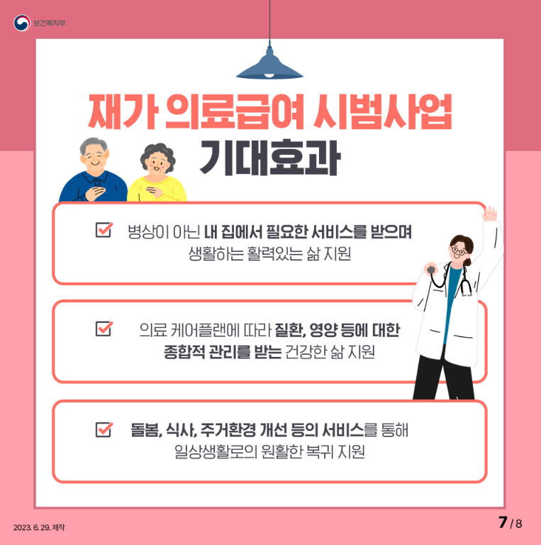 재가 의료급여 참여지역 확대&#44; 보건복지부