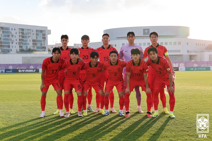 카타르 아시안컵 축구대표팀 모습(2)