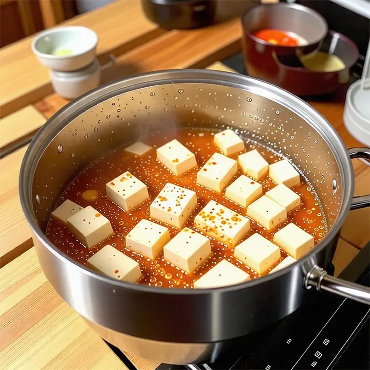 두부김치 만들때 찌개용두부로 해도 될까요
