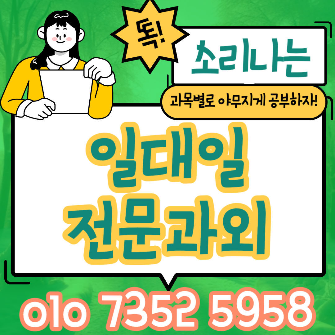  대흥동 중1 중2 중3 영어과외 학종 수행평가 수학과외 목동 고등 선택과목 진로설정