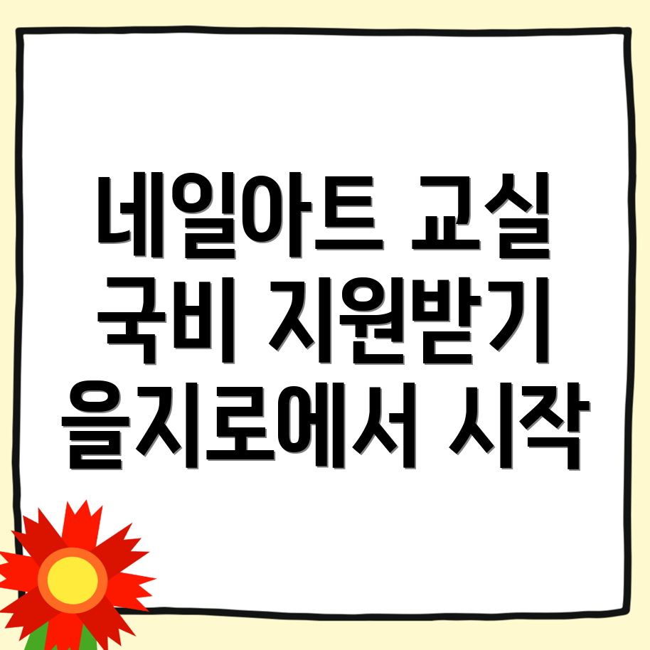 네일아트 국비지원 학원