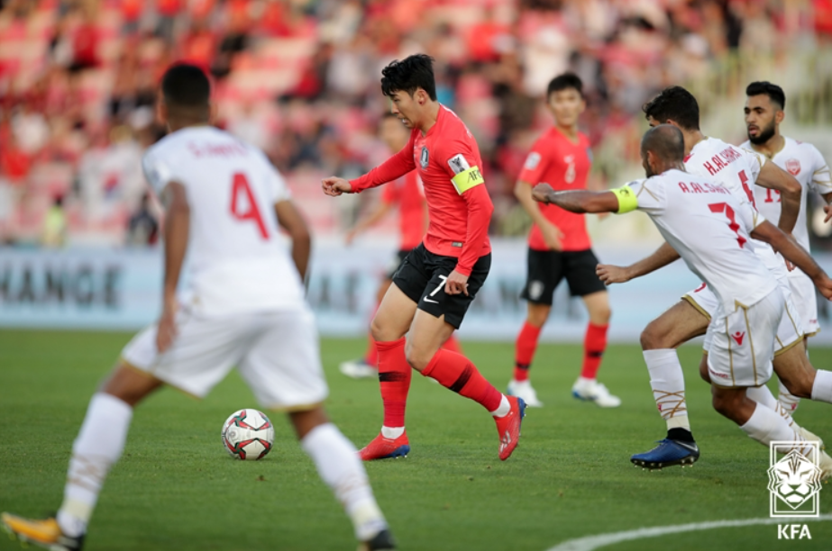 한국 vs 바레인 축구 경기
