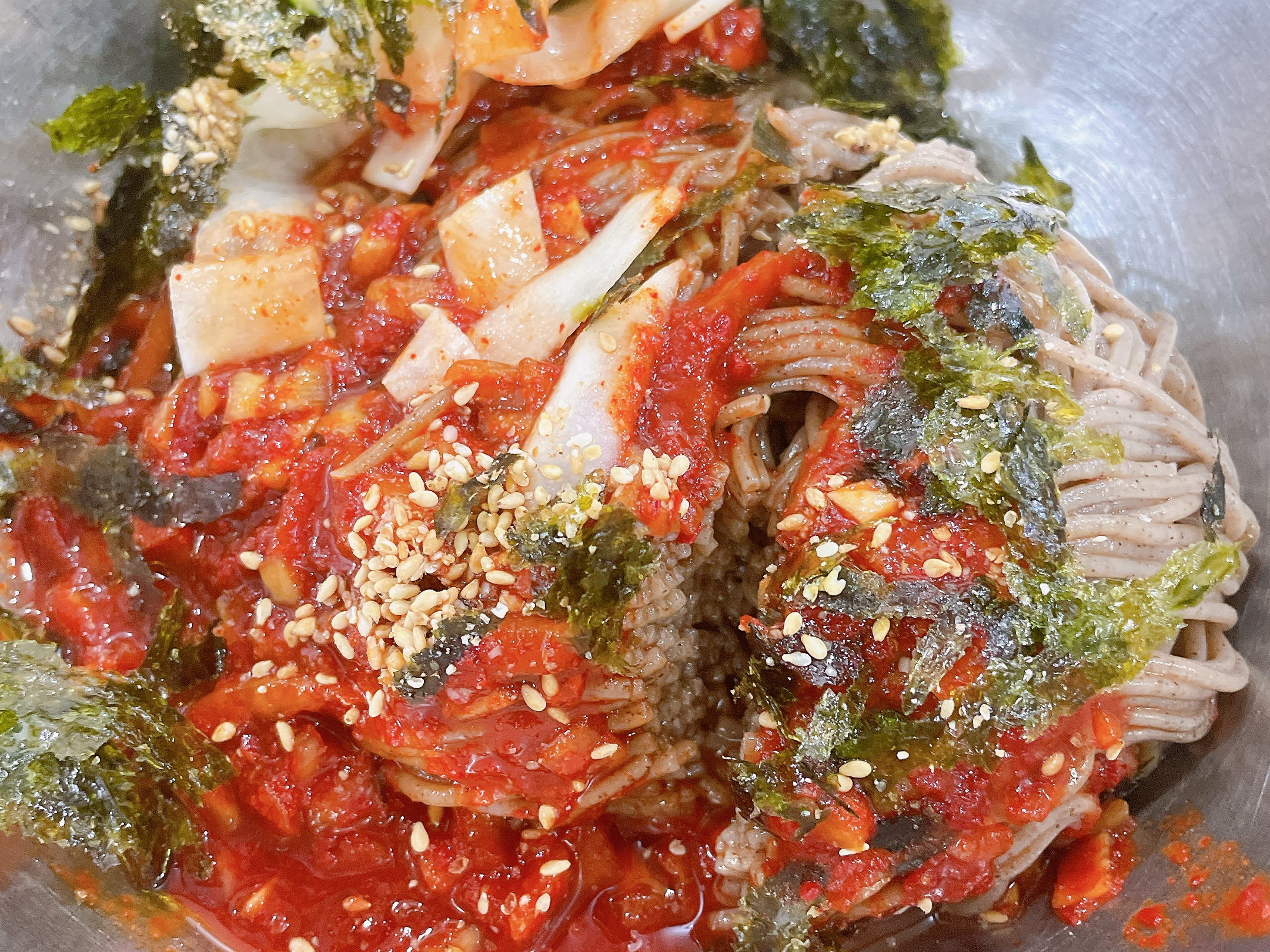  [영등포구맛집] 메밀막국수와 메밀전이 유명한, 미스터트롯 이찬원님도 인정한 맛집인 곳 - 해오름봉평메밀막국수 (서울 맛집 / 영등포구 맛집 / 당산동 맛집 / 메밀막국수 / 메밀전 / 우렁순두..