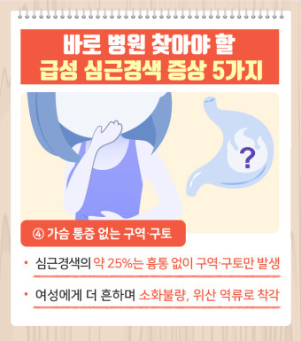 심근경색 초기증상