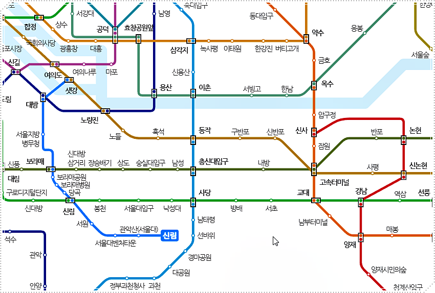 지하철 교통정보
