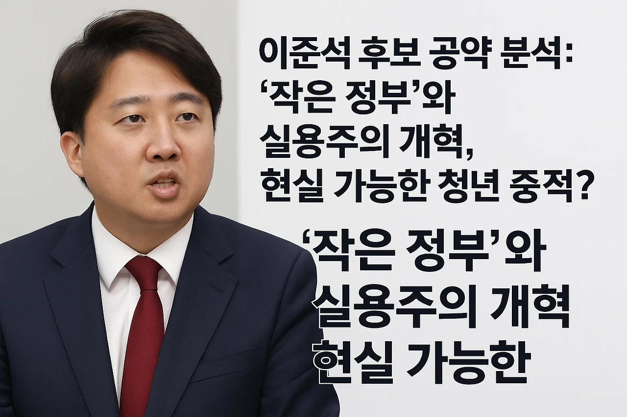 2025 대선 공약 비교: 이재명 vs 김문수 vs 이준석, 누가 진짜 실현 가능한 약속을 했을까?