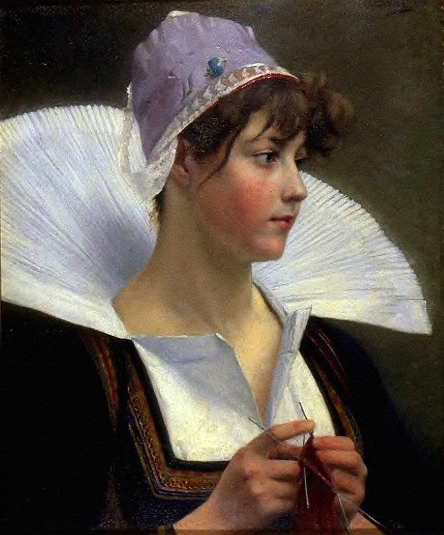 알프레드 길루(Alfred Guillou), 프랑스, 화가, 1844-1926