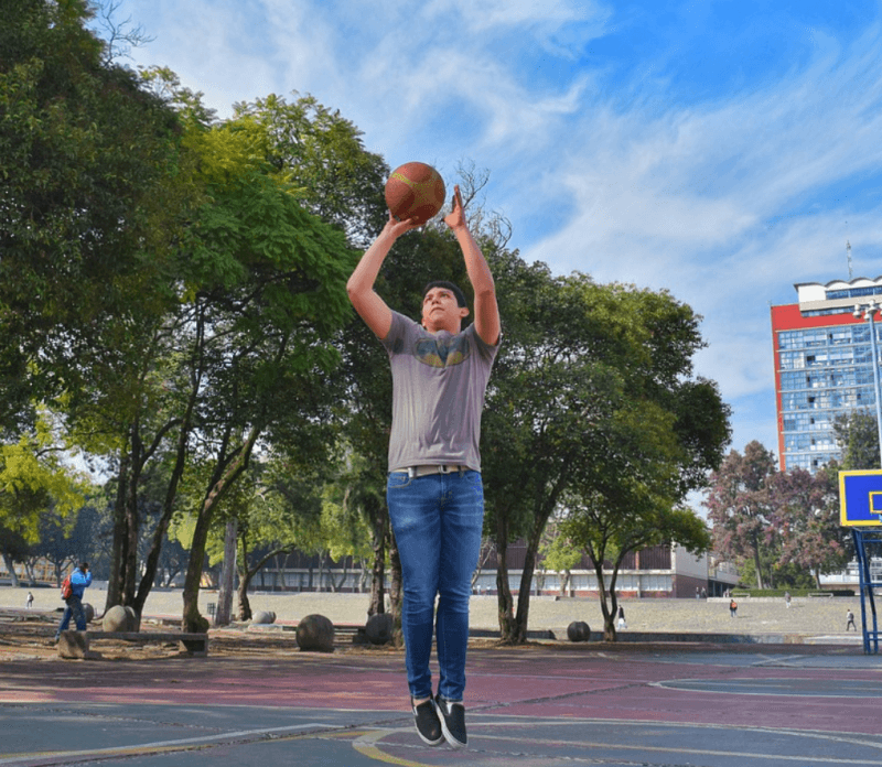 농구하는청소년