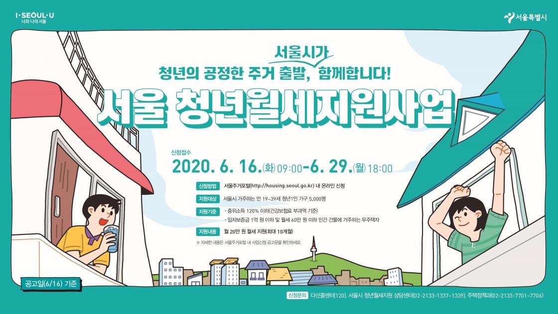  서울 청년월세지원에 대해 알아보자!