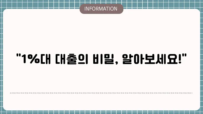 우리은행 희망플러스 특례보증대출 '1%대' 가능한 이유