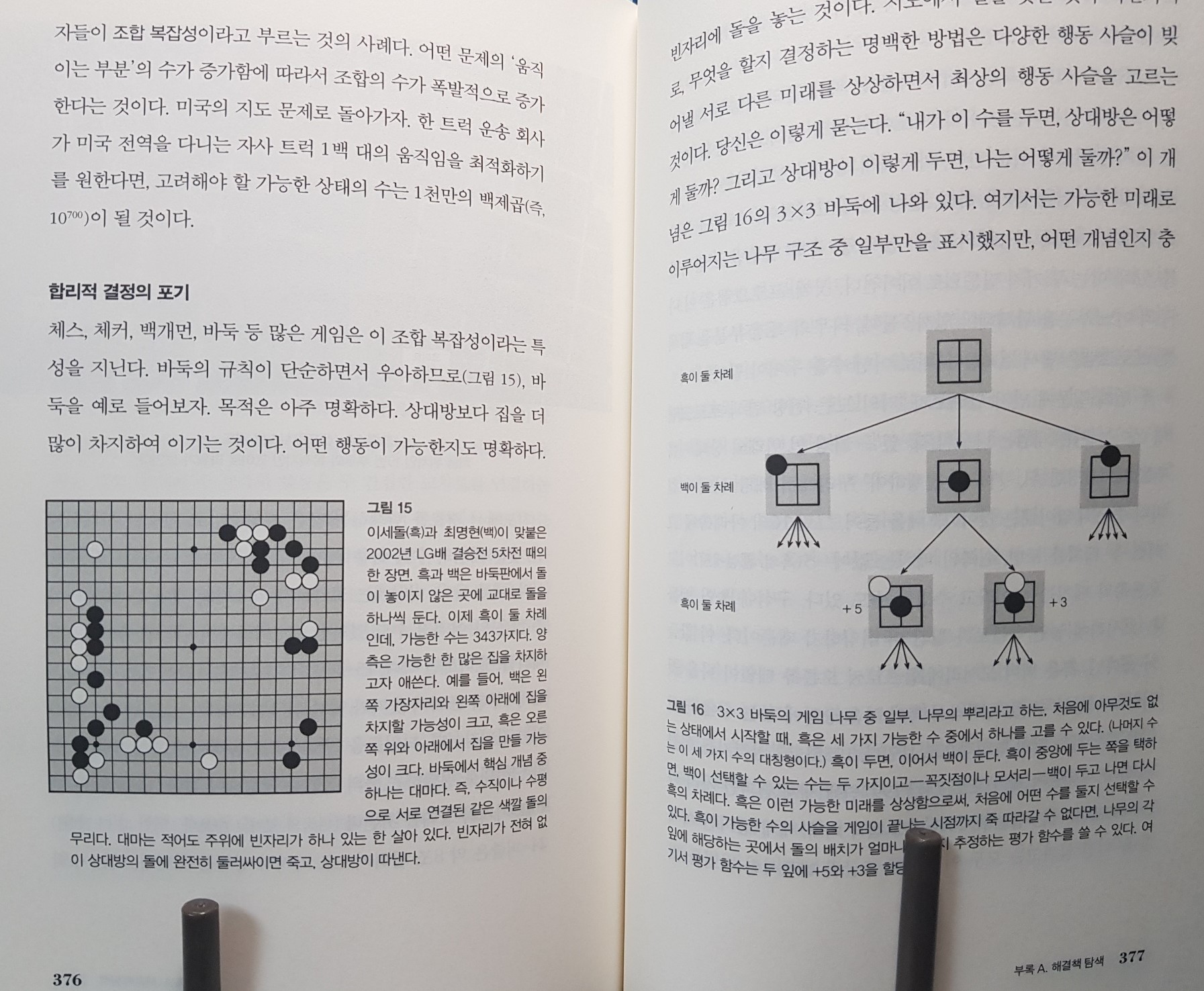 부록의 인공지능 기술 원리 설명 페이지