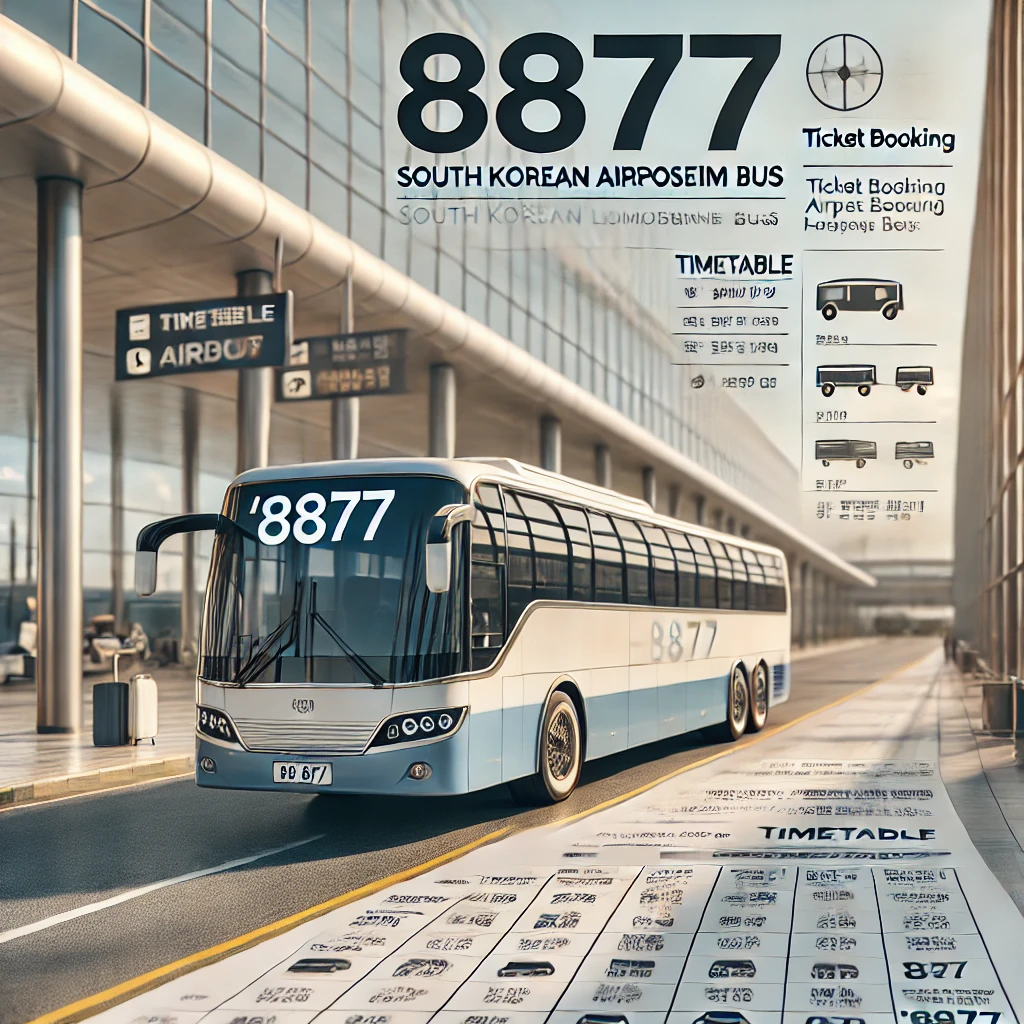 8877번 공항버스 시간표&amp;#44; 공항버스 8877 예매&amp;#44; 공항버스 N8877 예매 1