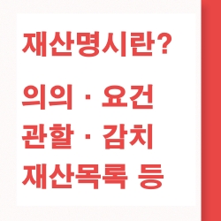 재산명시