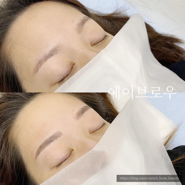  천안눈썹문신, 시술 직후보다는 시술 결과를 보세요