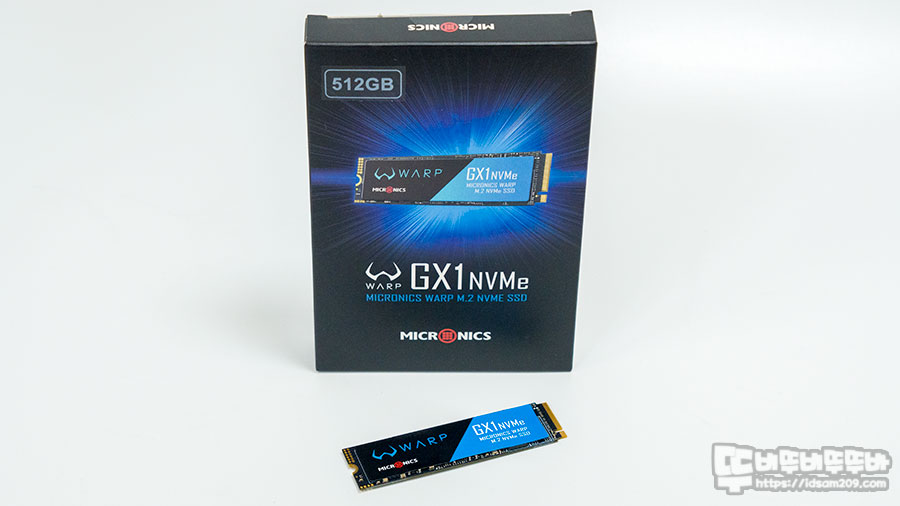  마이크로닉스 WARP GX1 M.2 NVMe 512GB SSD