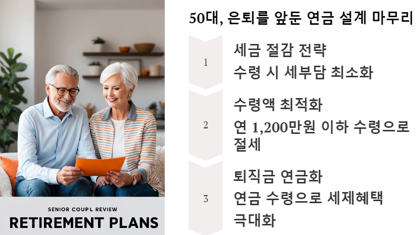 50대, 은퇴를 앞두고 연금 설계의 마무리