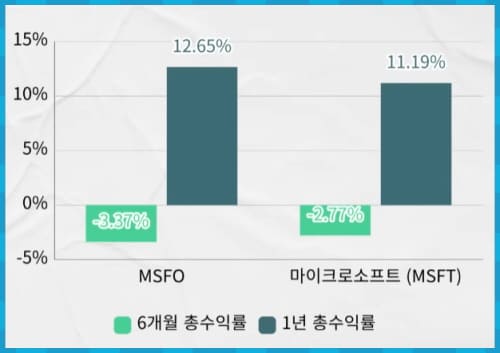 마이크로소프트와 MSFO 비교
