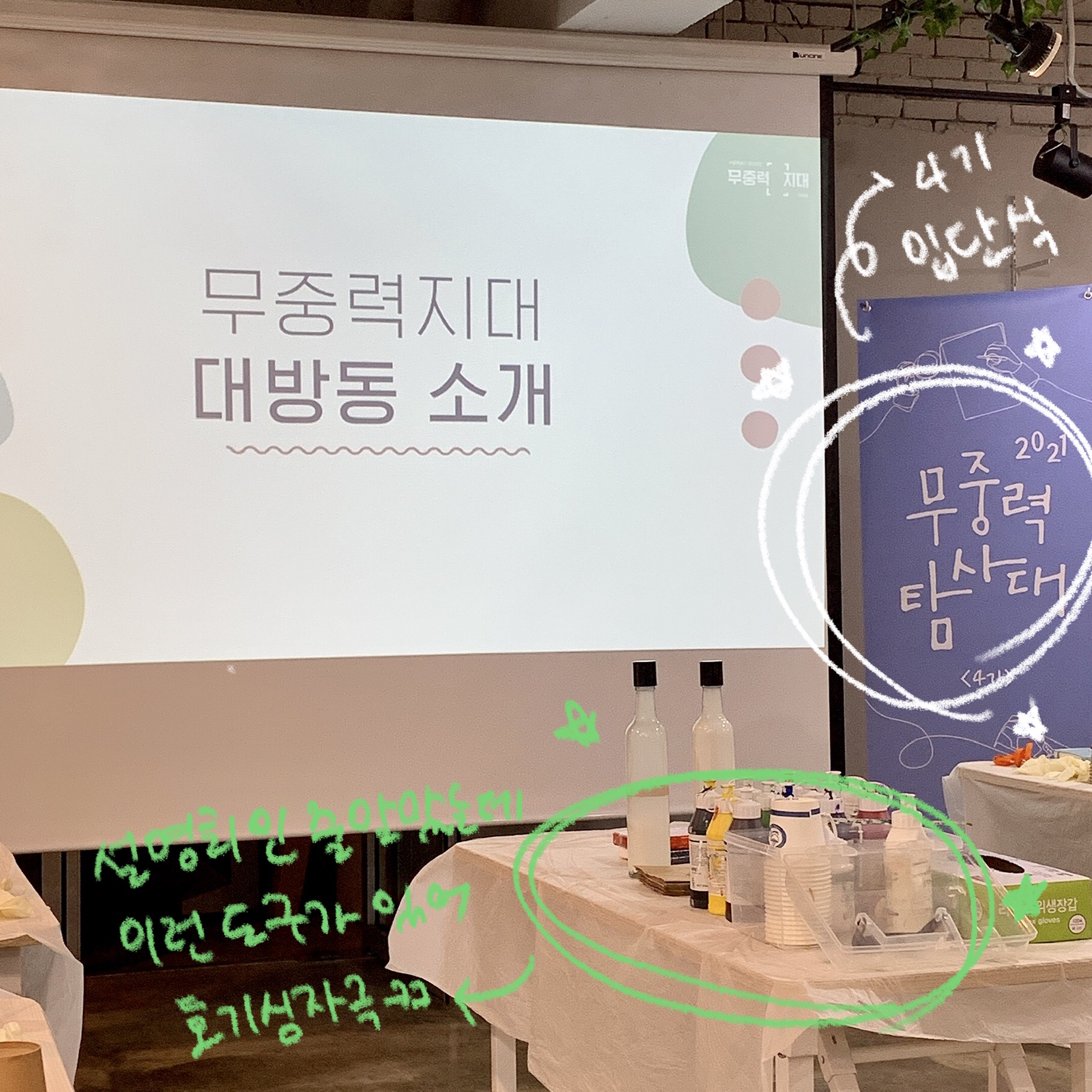  무중력탐사대 4기 동작구 도시브랜딩 도전