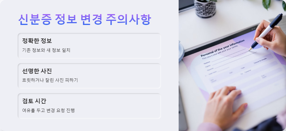 신분증변경