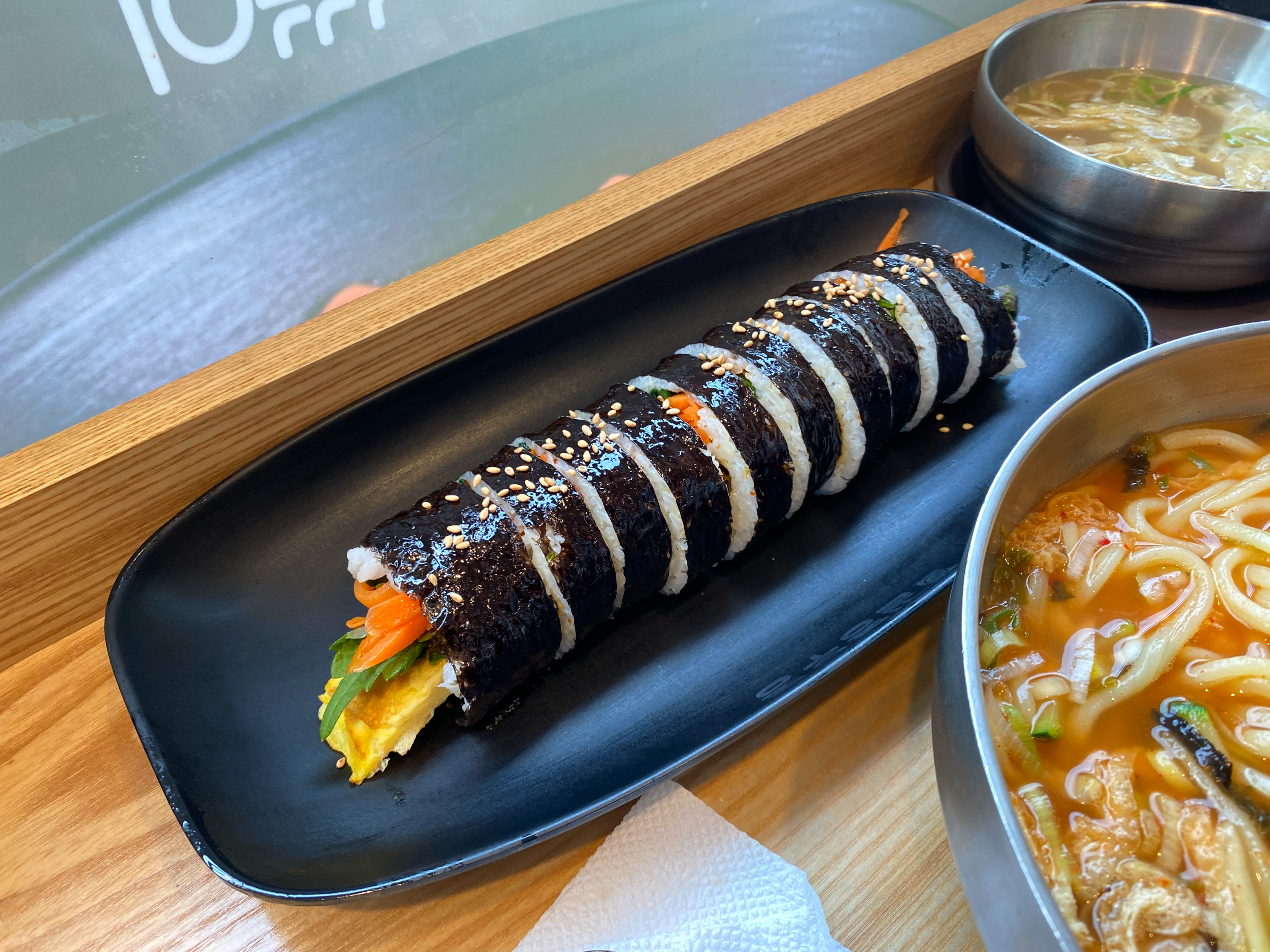 매운멸치김밥