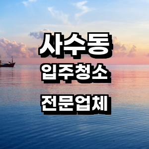 대구 북구 사수동 입주청소