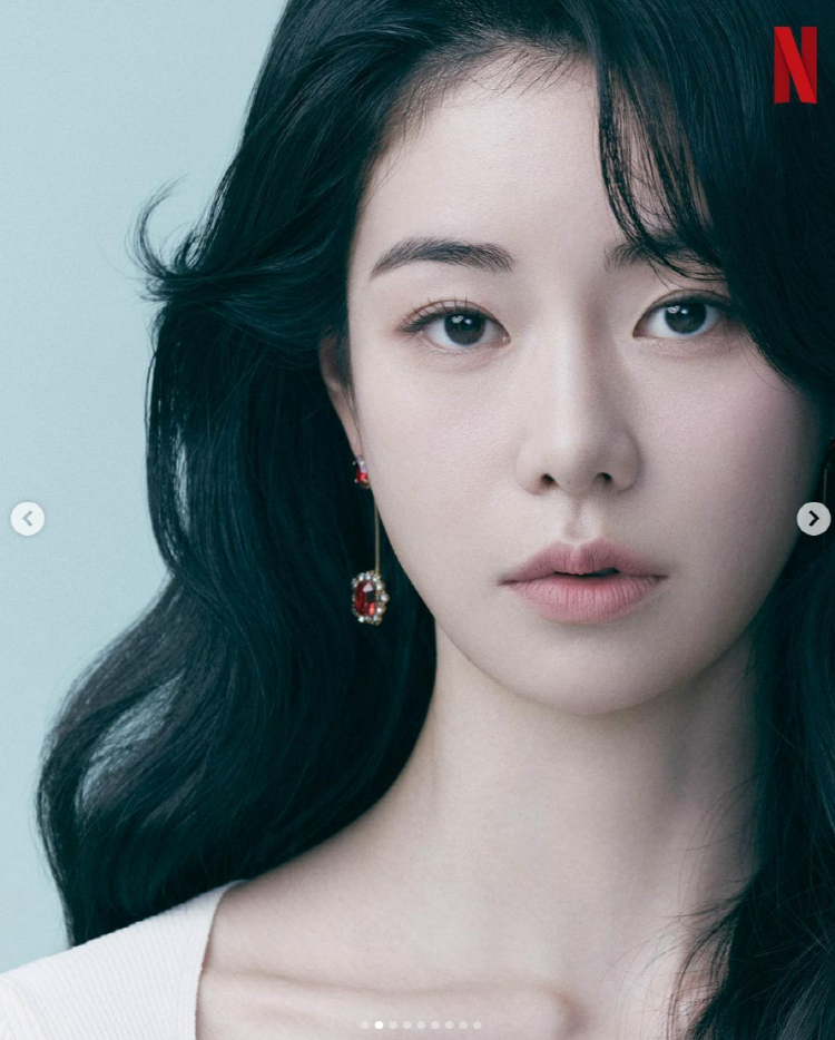 넷플릭스 더 글로리의 박연진역을 맡은 임지연(출처: 임지연 인스타그램)