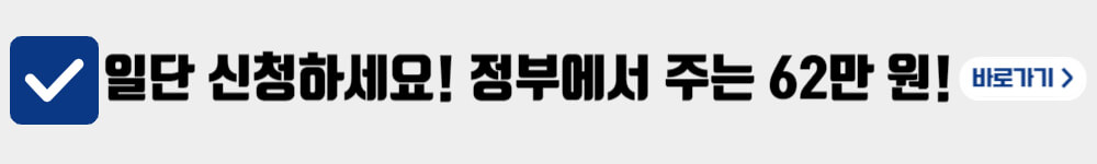 대상이 된다면 무조건 받아야 되는 정부 지원금 정보