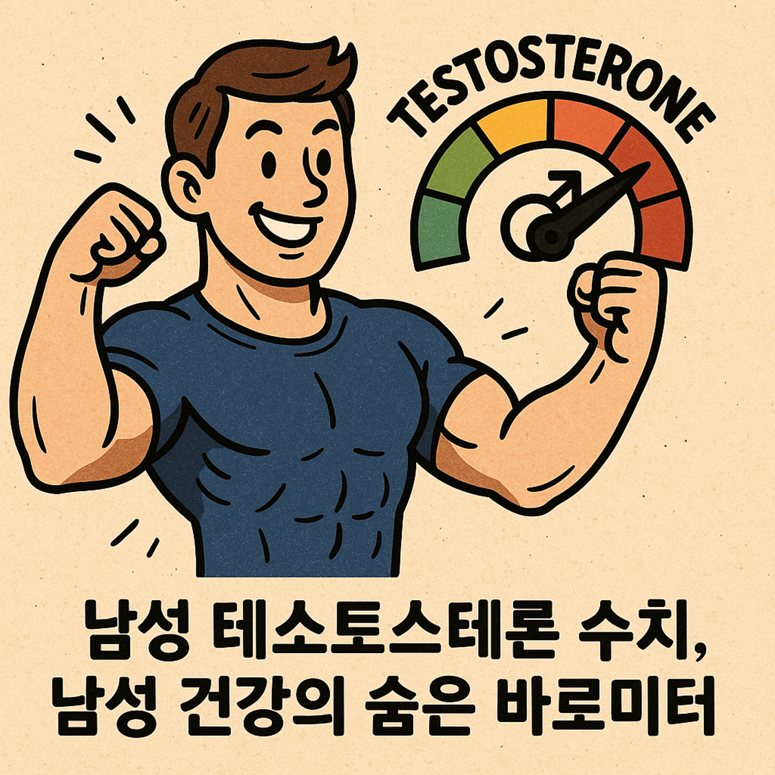 남성 테스토스테론 수치