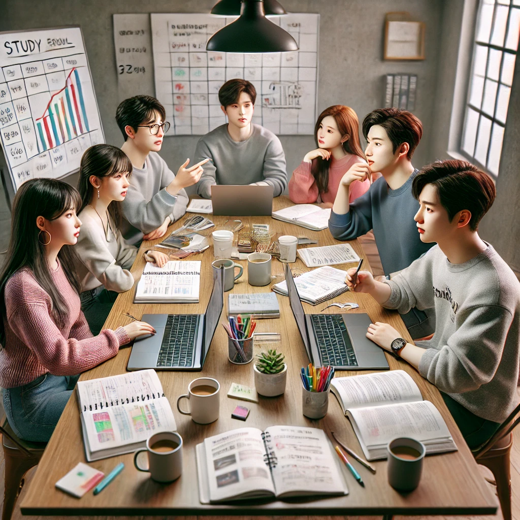 스터디 그룹 효과 높이는 법 👥 - 함께 공부할 때 성적을 올리는 비결