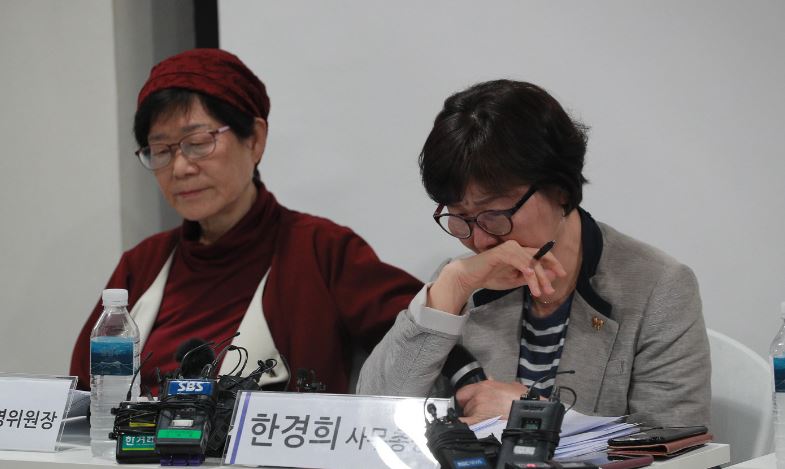  정의연 한경희 사무총장 남편 정구철 청와대 홍보기획비서관