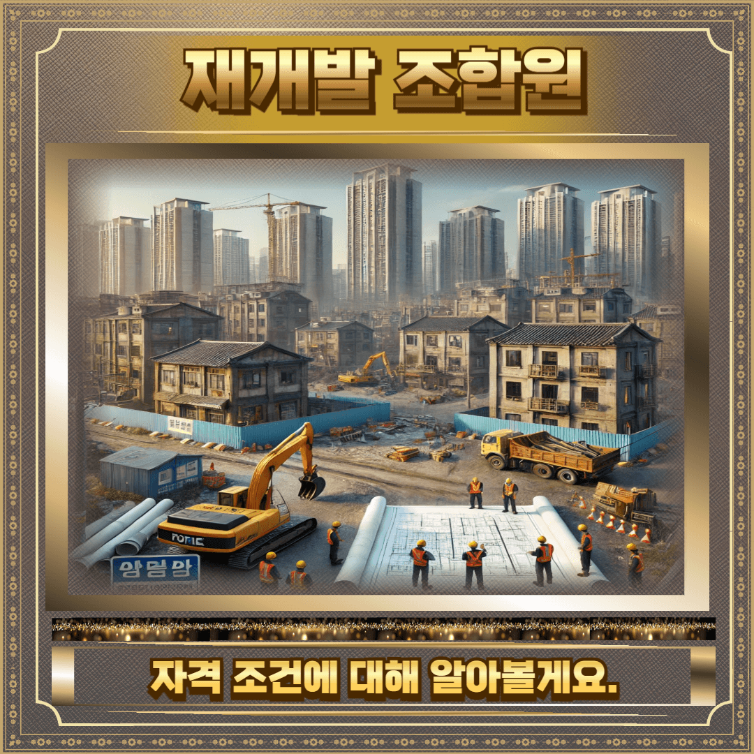 재개발 조합원