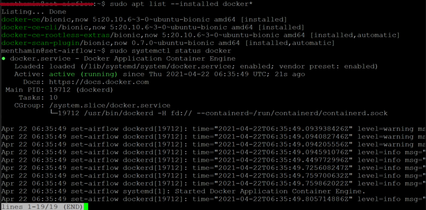  [Docker] 우분투(Ubuntu)에 Docker 설치하기