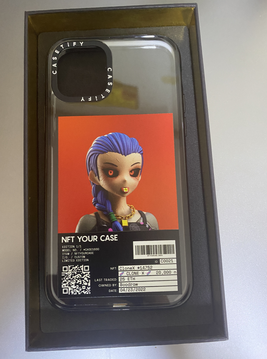  NFT 맞춤 핸드폰 케이스 제작 Casetify 리뷰(feat. CloneX)