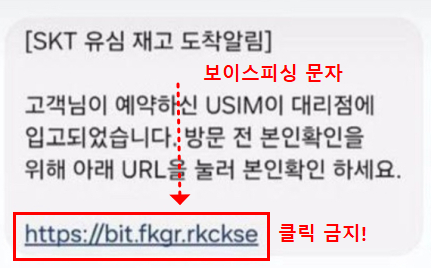 보이스피싱 문자