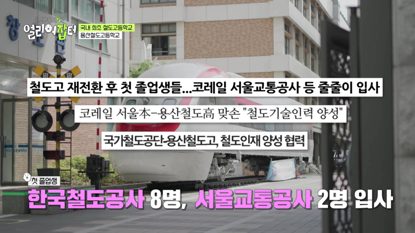 첫졸업생들을 코레일, 서울교통공사로 줄줄이 입사 시켰다는 고등학교...jpg | 인스티즈