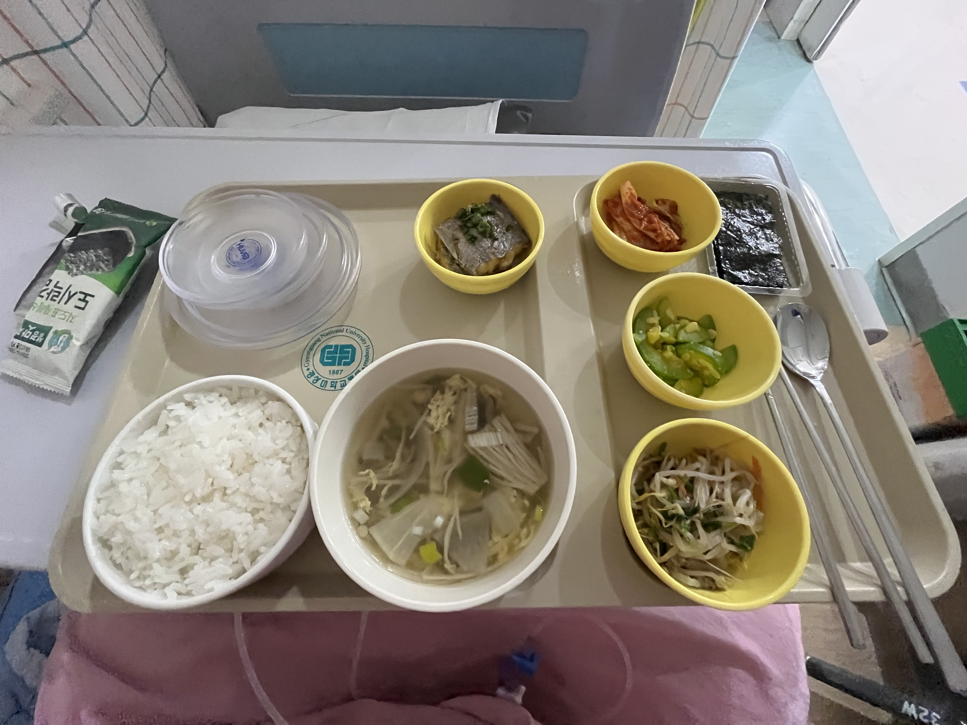  30대 임산부 보호자의 일기 - 5. 경상대학교 병원 입원 1일차(임신 18주차)