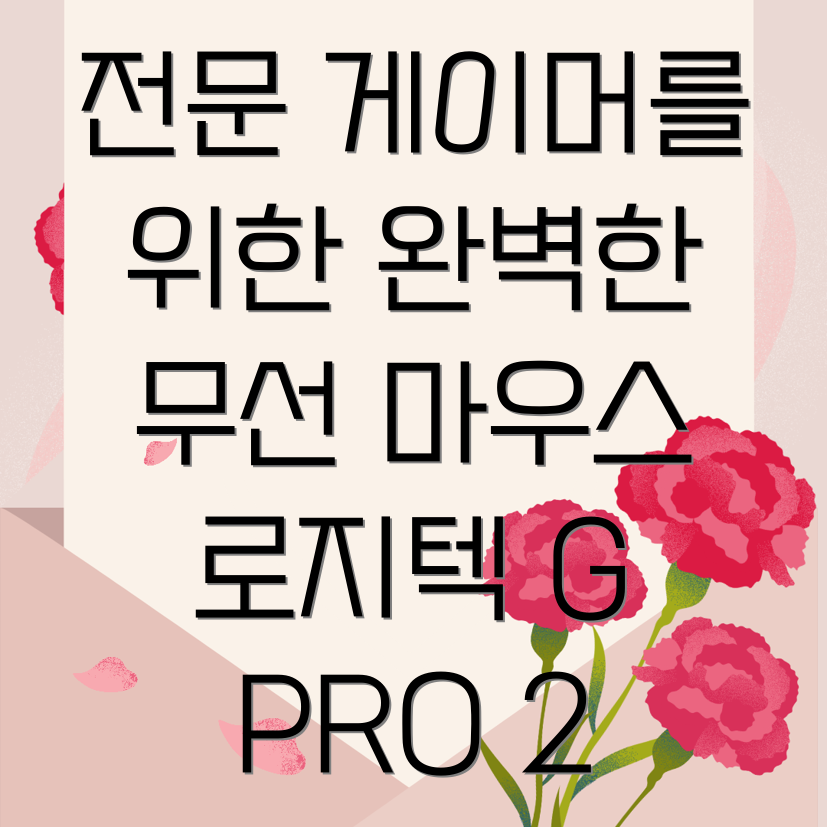 로지텍 G PRO 2 LIGHTSPEED