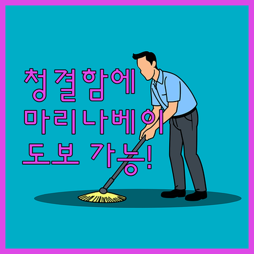 속초 마리나베이, 청결함에 반하다! 